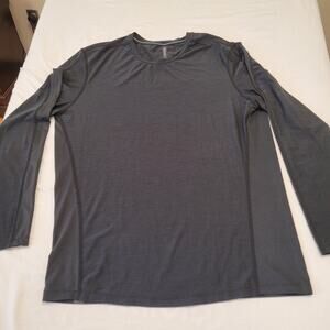 Ten Thousand Shirt Mens Large Black Versatile LS Long Sleeve Athletic Training